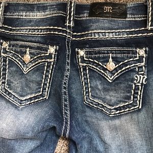 Miss Me Mid-rise boot cut jeans Size:27